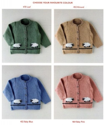 Knitting Pattern - Sirdar 5373 - Snuggly Cashmere Merino DK - Cardigan & Sheep Toy